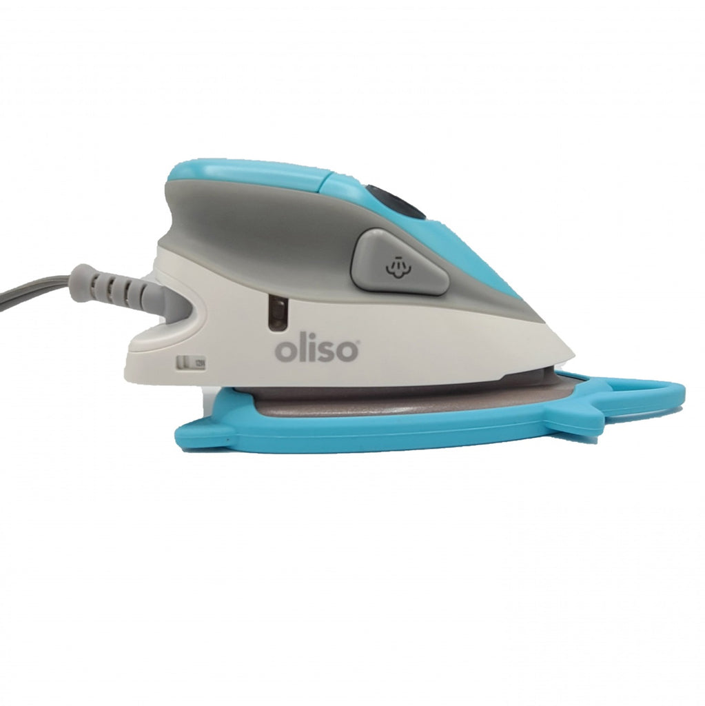 Oliso Mini Iron with Trivet - Turquoise
