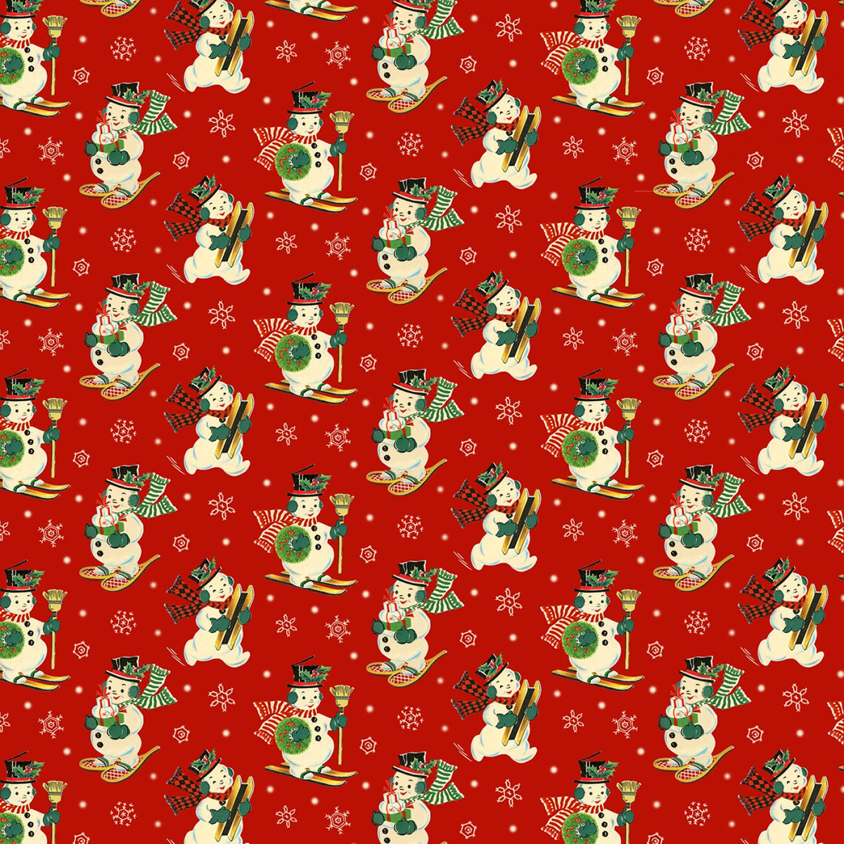 Vintage Christmas Fabric from Michael Miller
