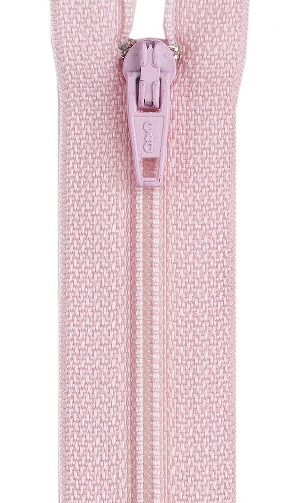 light pink zipper