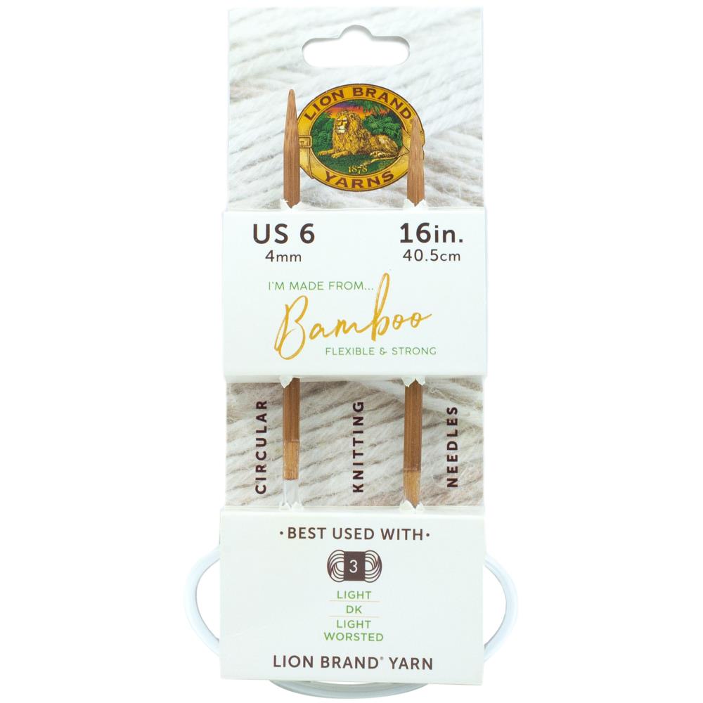 Lion Brand Bamboo Circular Knitting Needles