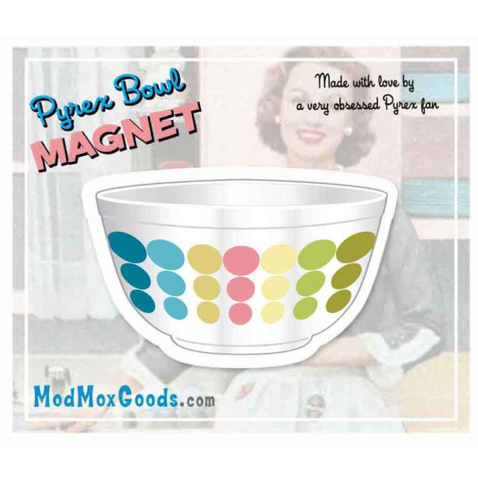ModMox Goods Vintage Pyrex Magnets