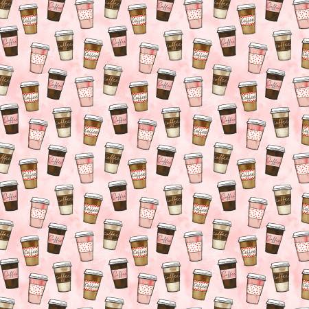 Perk Up - Grab n' Go Coffee in Pink