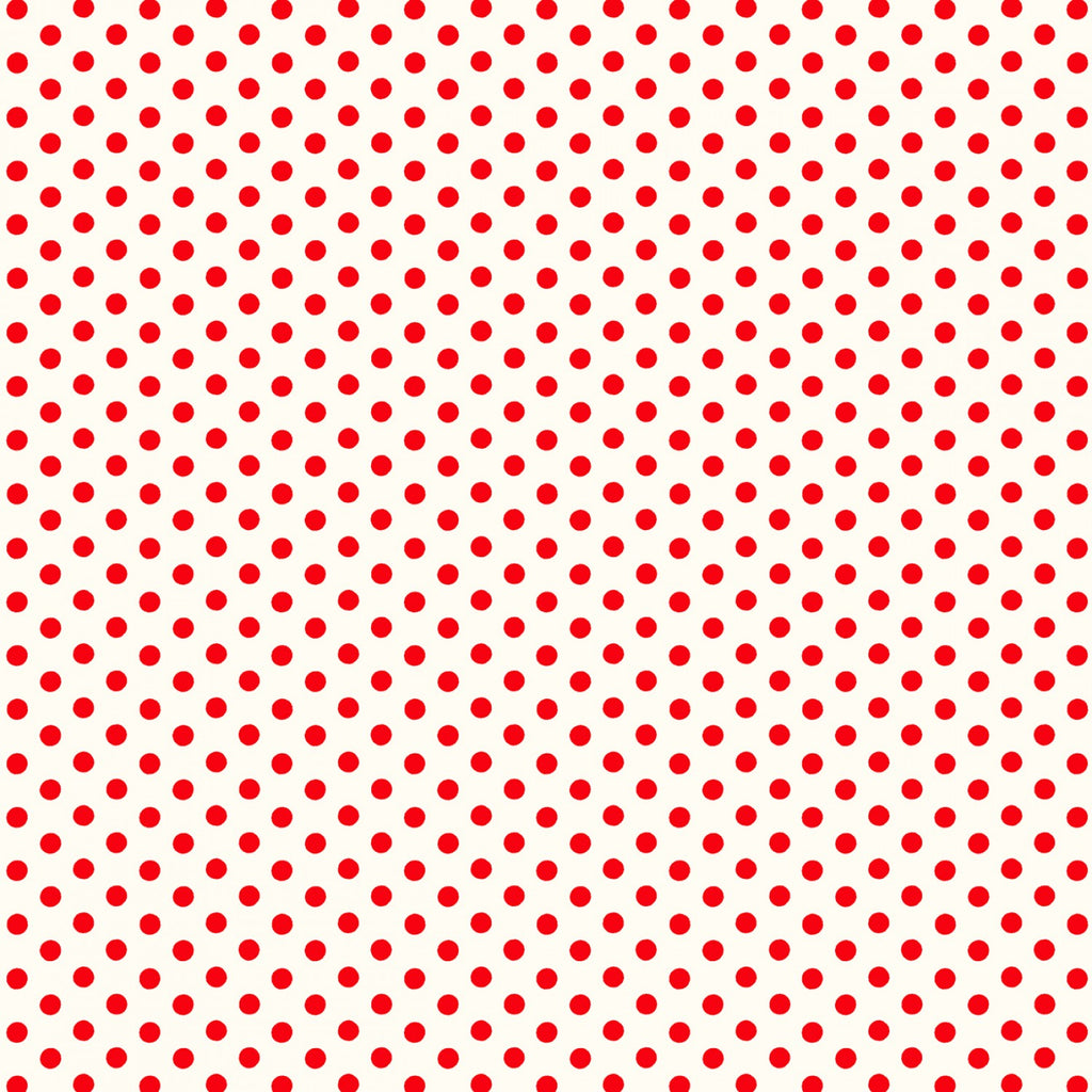 Sugarcube - Red Polka Dots