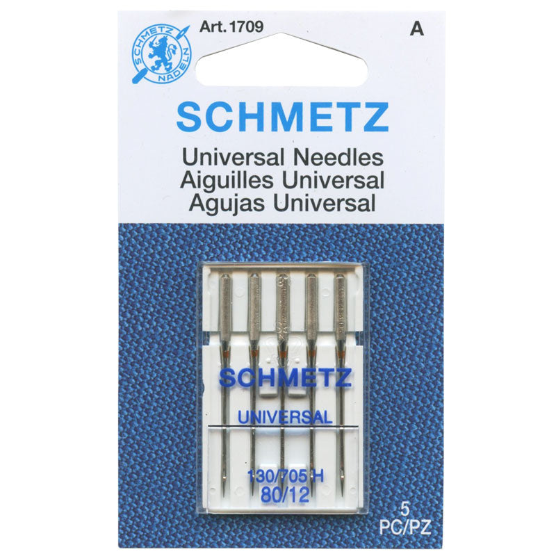 Schmetz Universal Sewing Machine Needles - Size 80