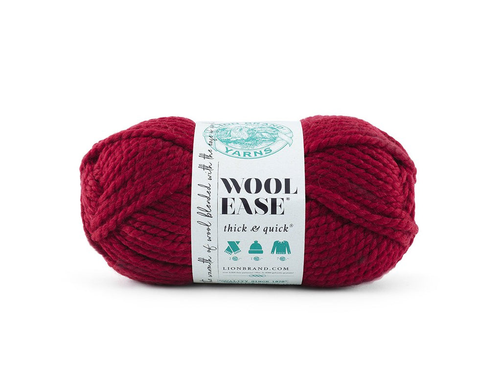 Lion Brand Wool-Ease Thick & Quick Yarn-Grass 
