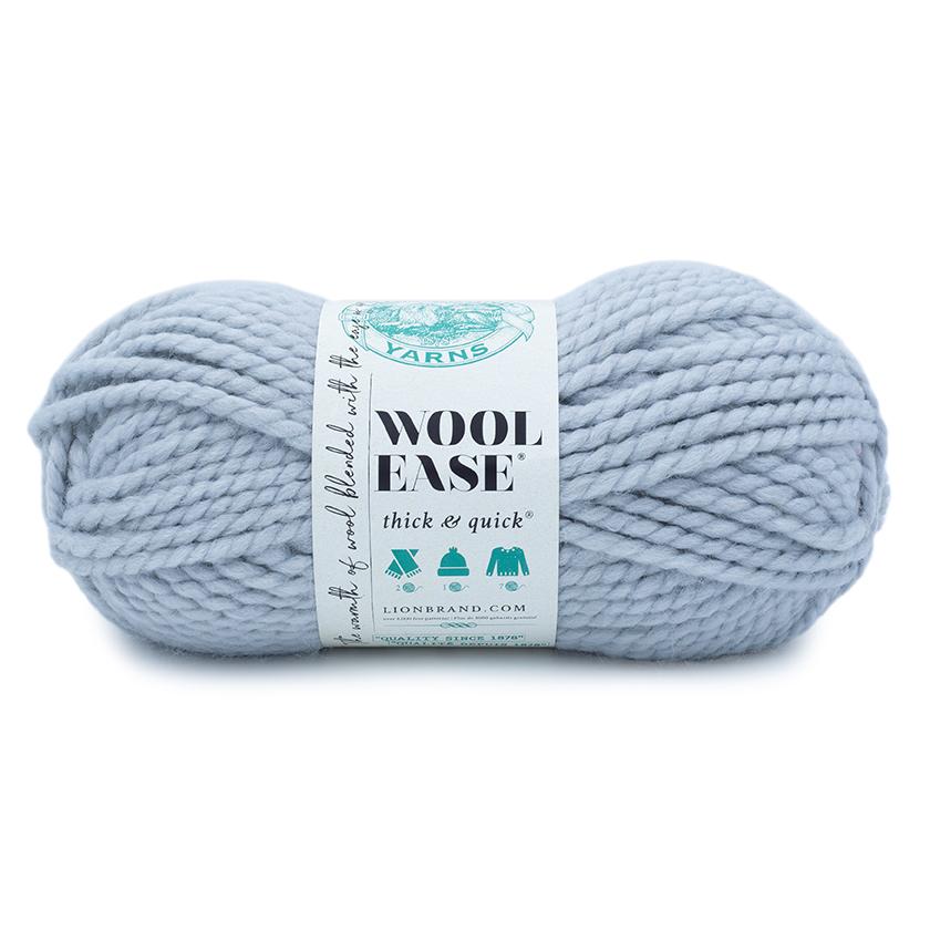  (1 Skein) Lion Brand Yarn Wool-Ease Yarn, Cranberry