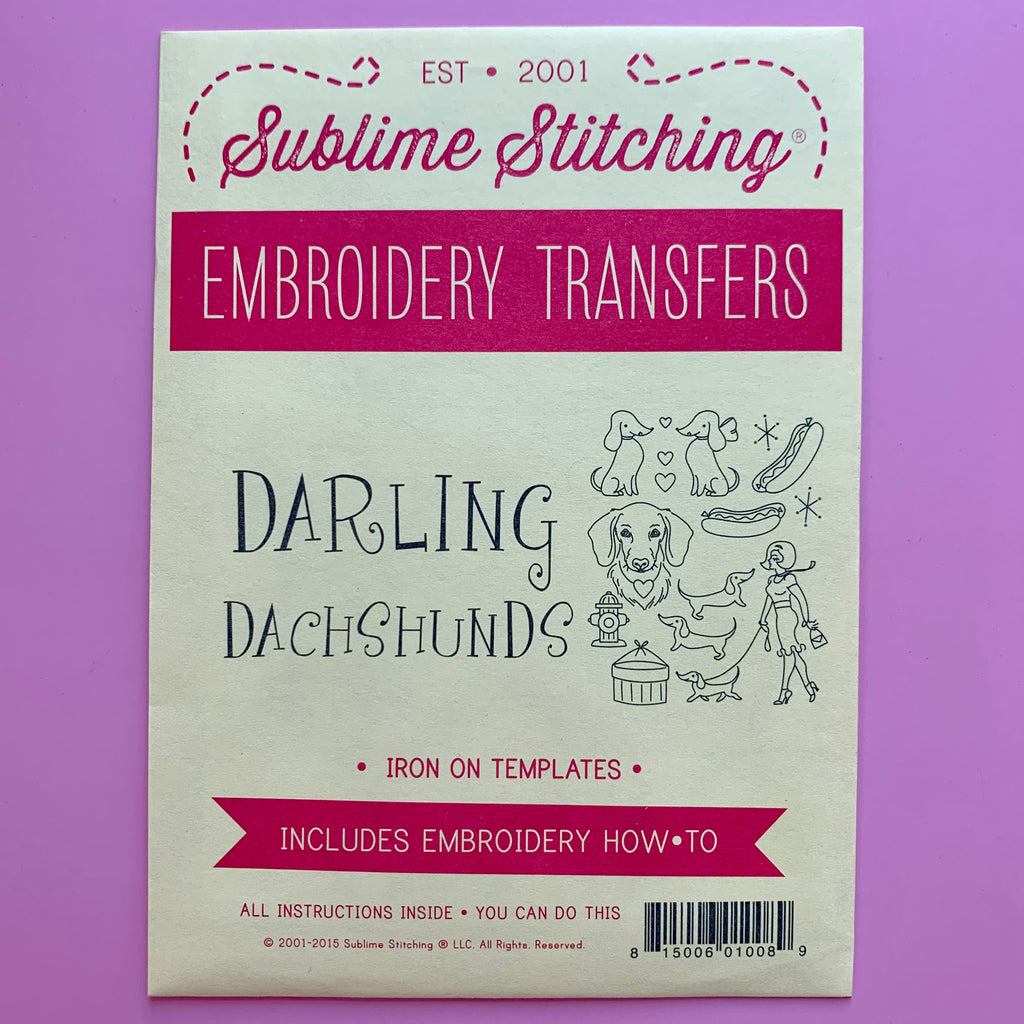 Sublime Stitching Embroidery Patterns