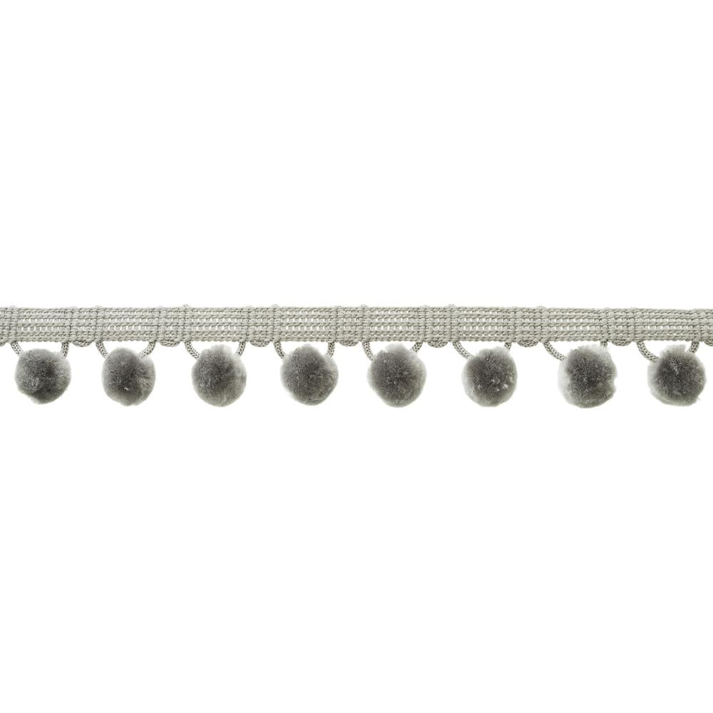 Italian Steeple Gray Small Polyester Pom Pom Trim Accessory - Pom Pom -  Trims & Chains - Trims