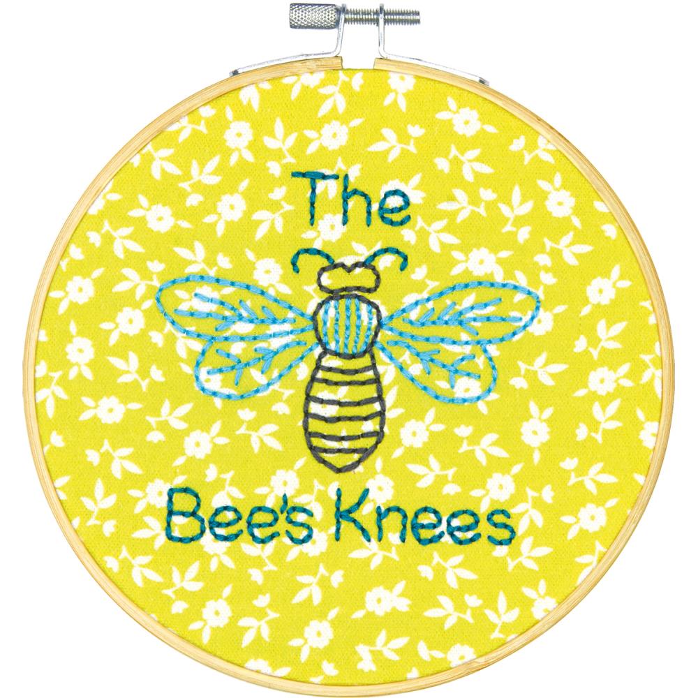 Short N' Sweet Embroidery Kit - Bees Knees