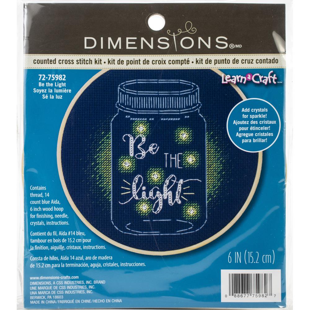 Be The Light Counted Cross Stitch Kit