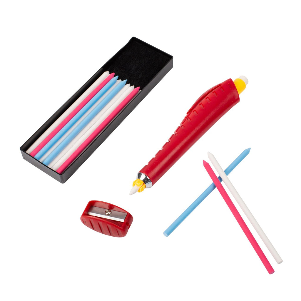 Bohin Chalk Pencil with Refillable Cartridge Set