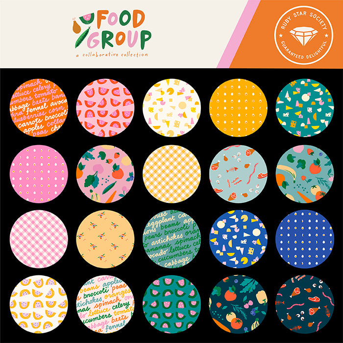 Food Group - Charm Squares