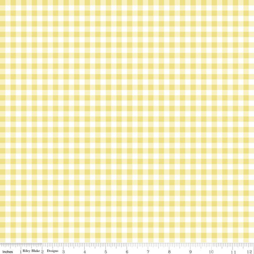 Quilt Fair - Gingham in Yellow