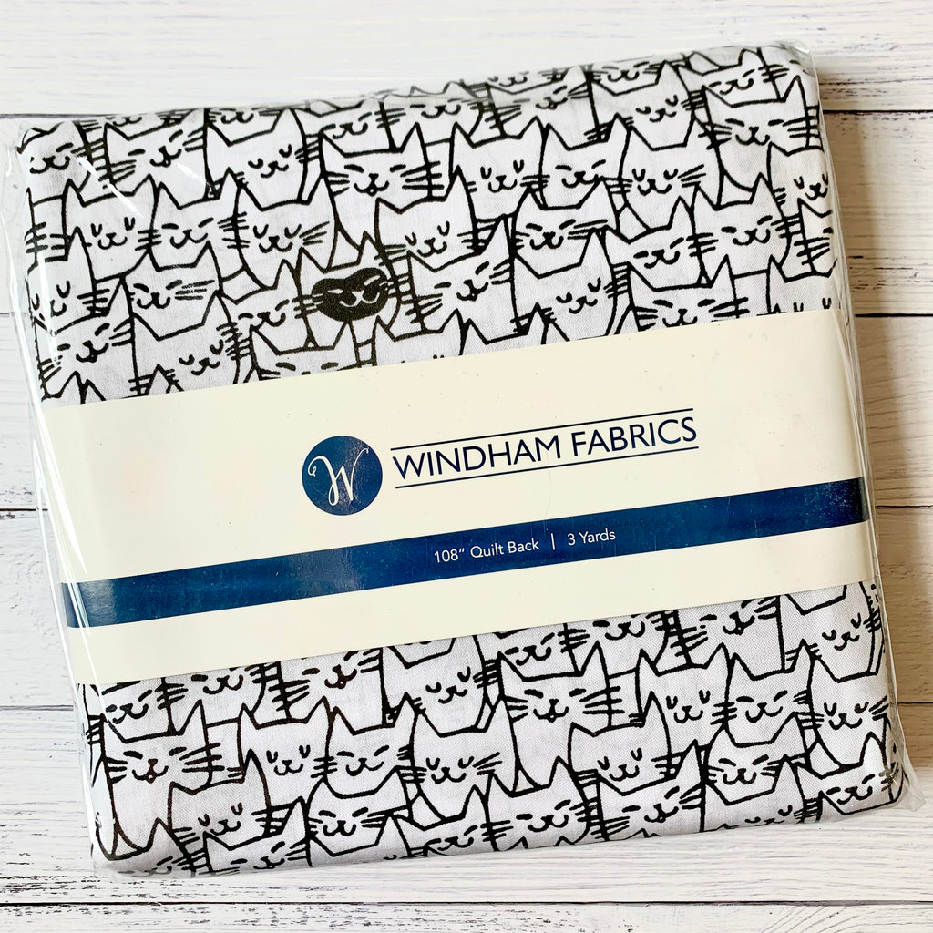 Windham Fabrics 108" Wideback Precuts - Packed Cats