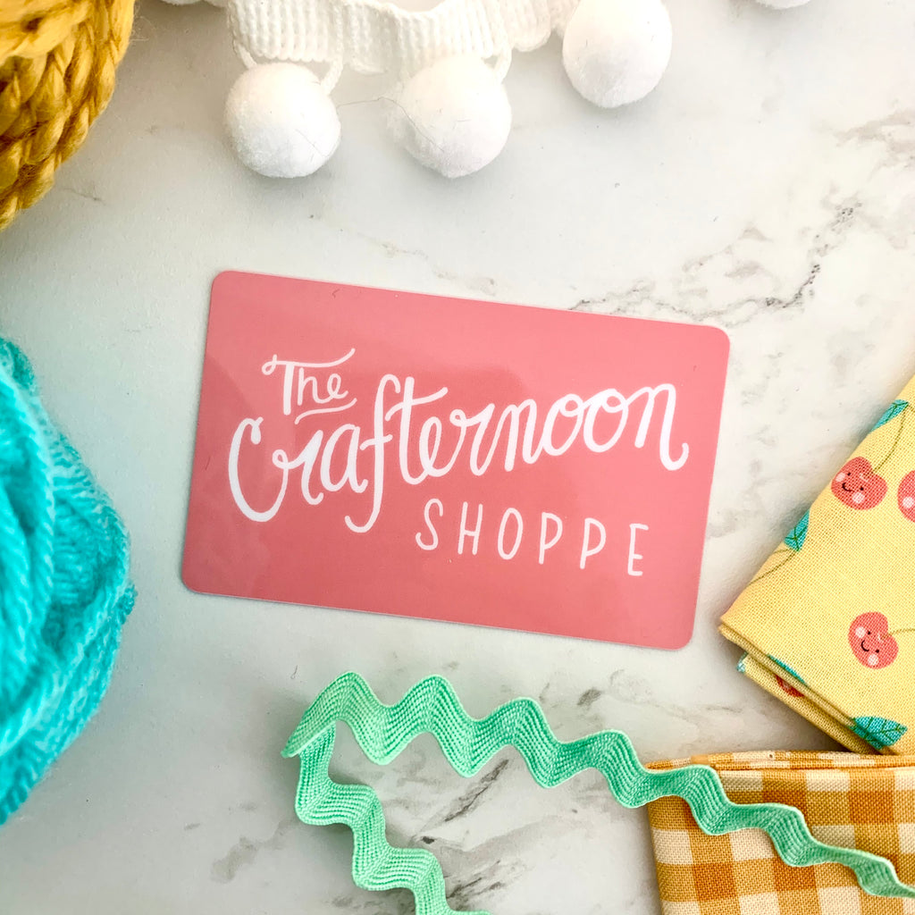 Crafternoon Shoppe Gift Cards
