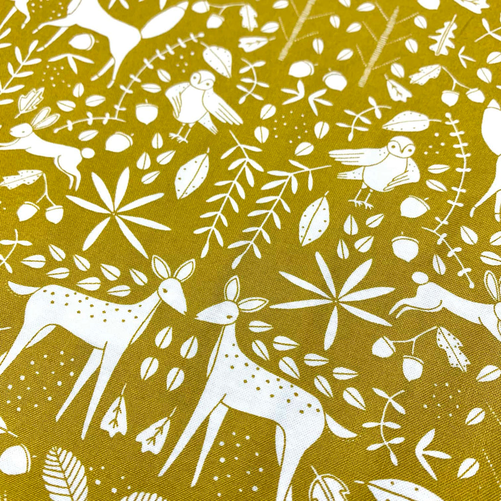 Nocturnal - Woodland Critters in Gold