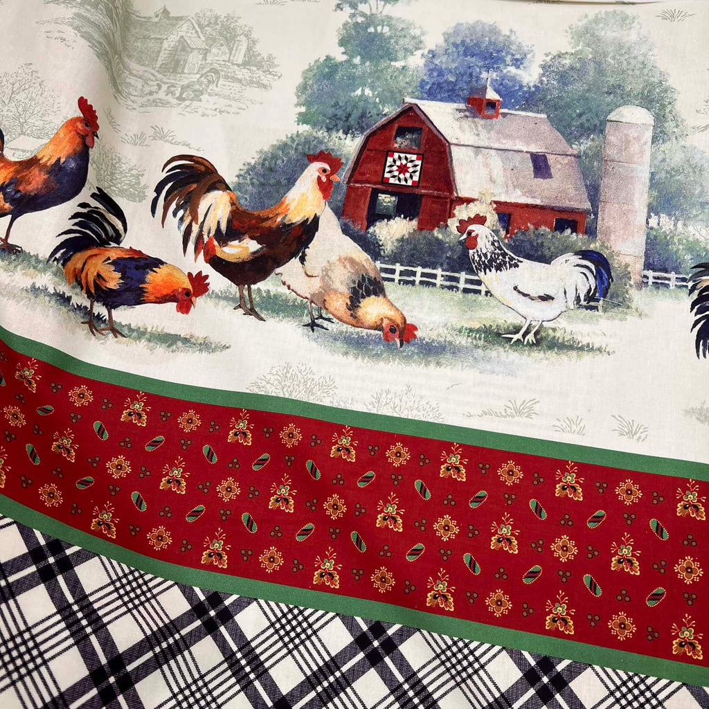 Rooster Farmhouse - Apron Panel