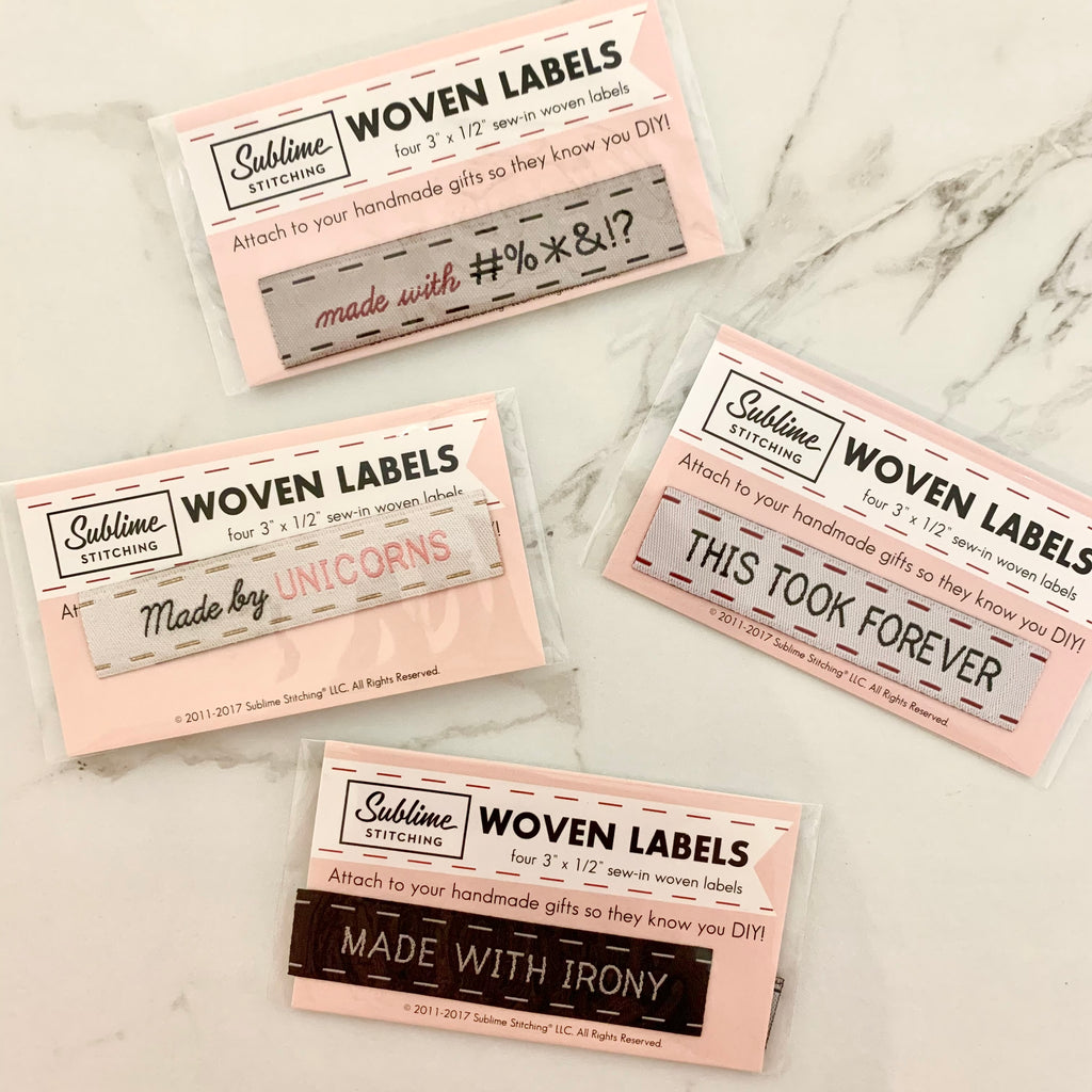 Sublime Stitching Woven Labels