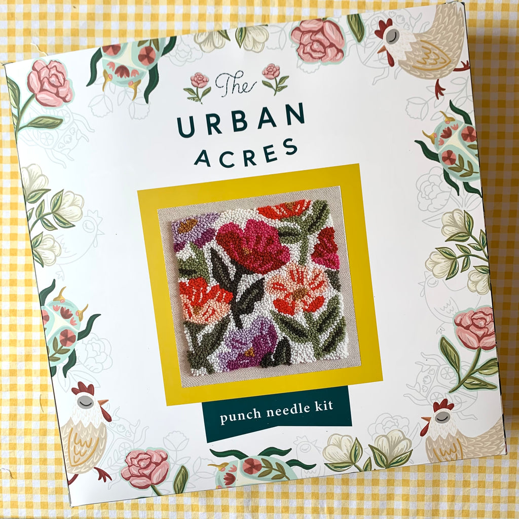 Urban Acres Punch Needle Kit - Wildflower