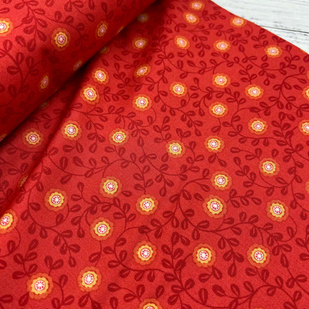 Little Matryoshka - Floral in Red