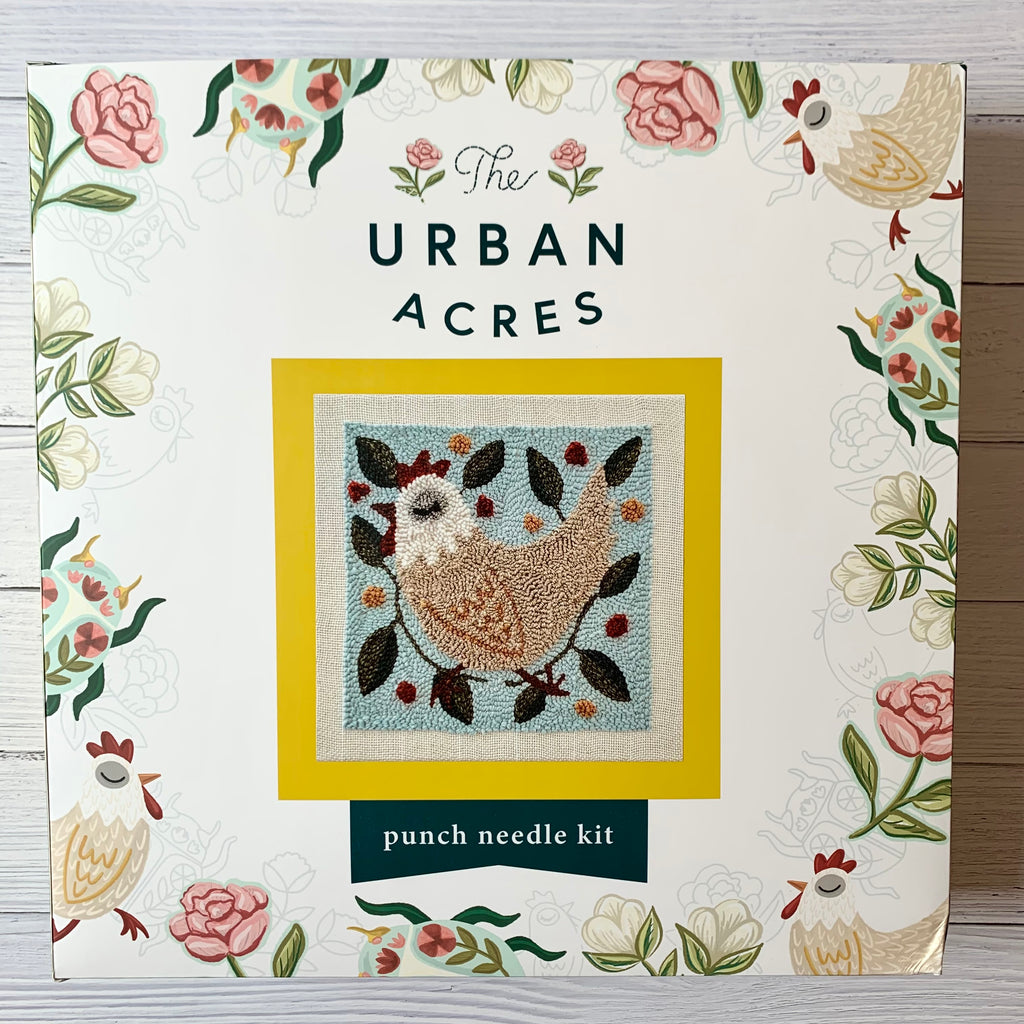Urban Acres Punch Needle Kit - Spring Chicken
