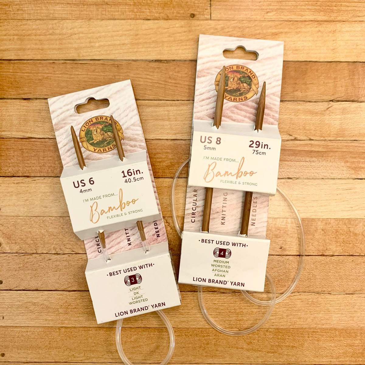 Lion Brand® Bamboo Circular Knitting Needle 16 Size 6 (4mm) – Lion Brand  Yarn
