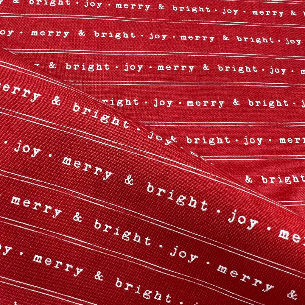 Old Fashioned Christmas - Text in Red