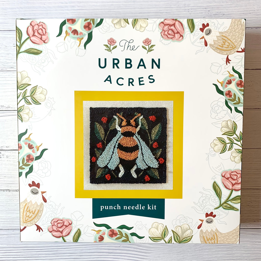 Urban Acres Punch Needle Kit - Bumble Bee