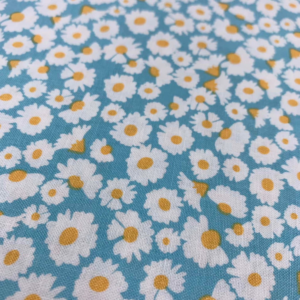 Hopscotch & Freckles - Mini Calico in Teal