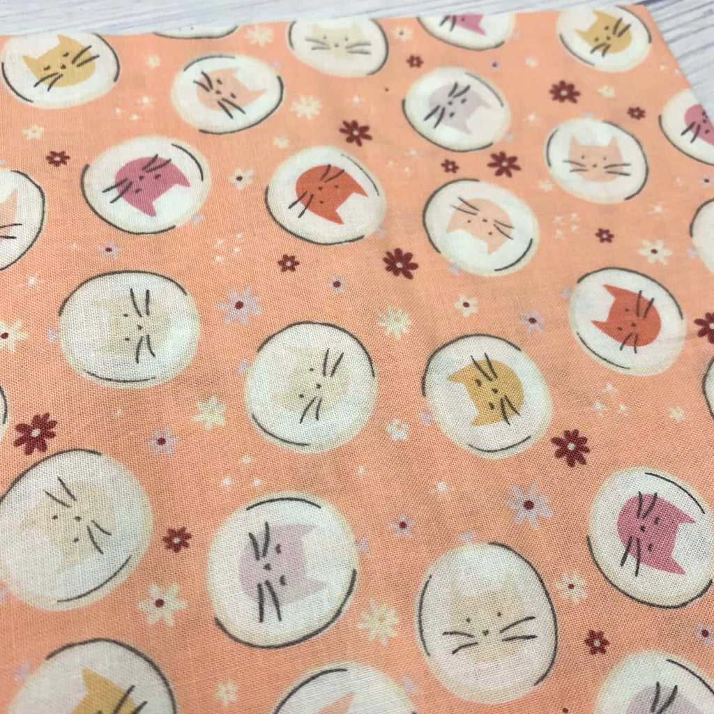 Smitten Kitten - Embroidery Hoop Toss in Pink