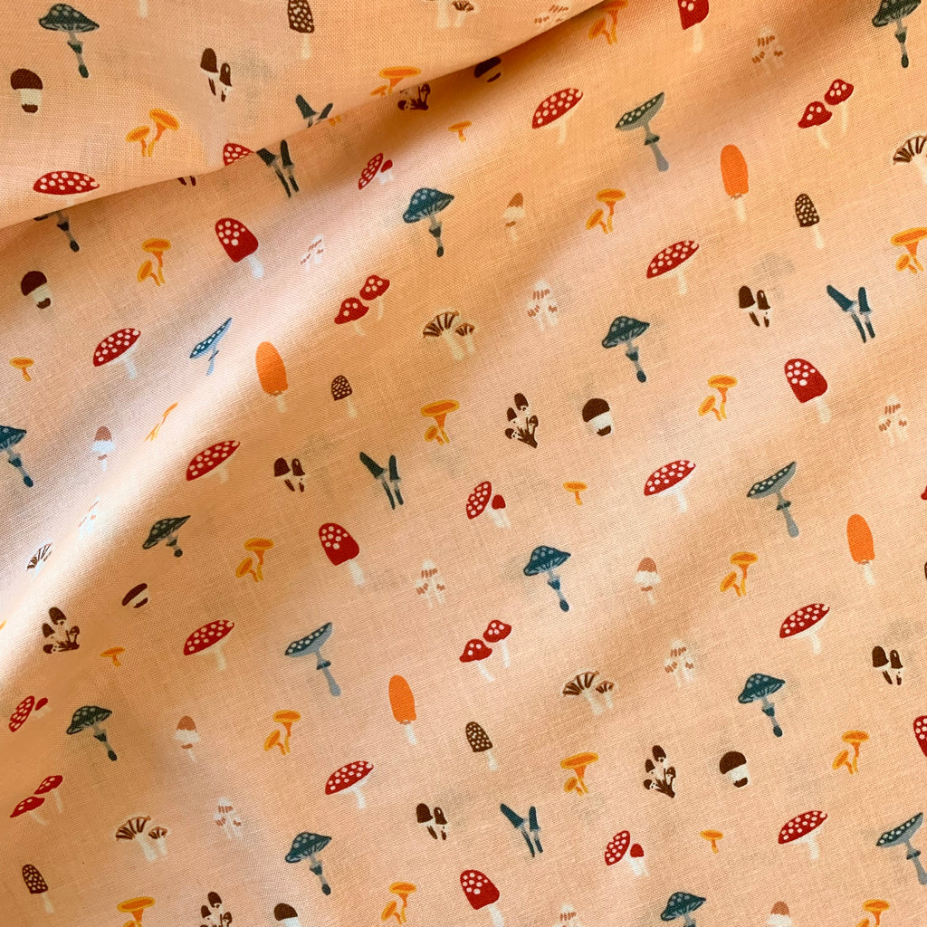 Sweater Weather - Toadstools in Peach