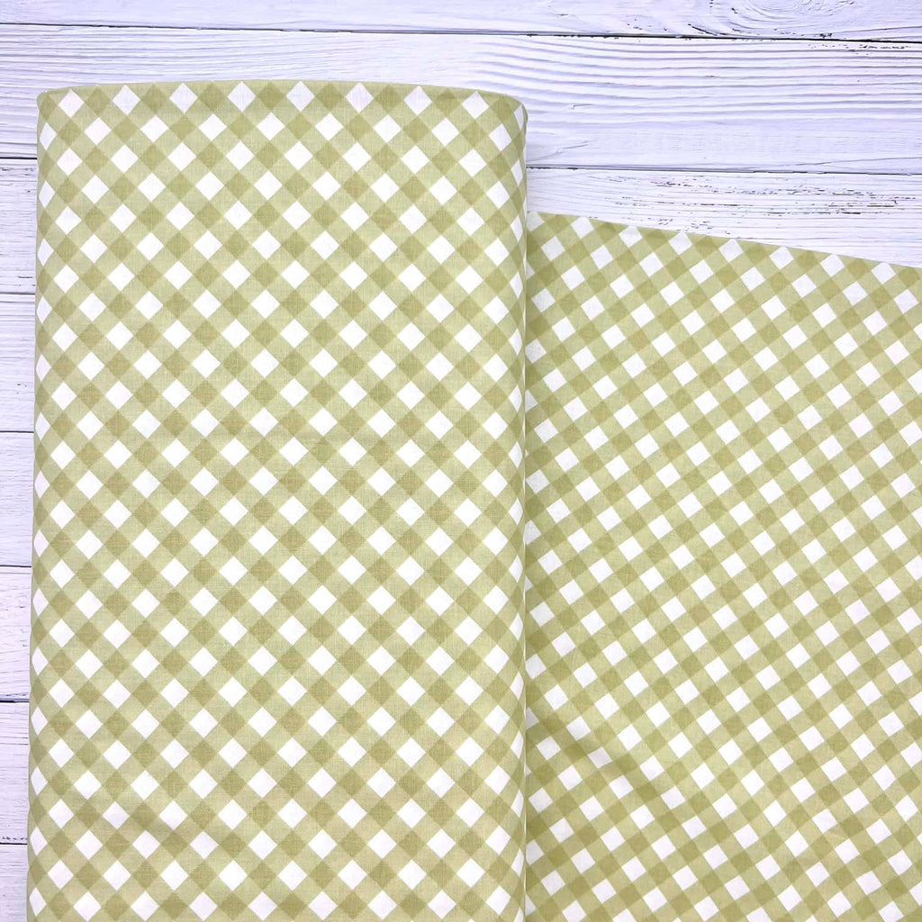 The Shores - Gingham in Sprout