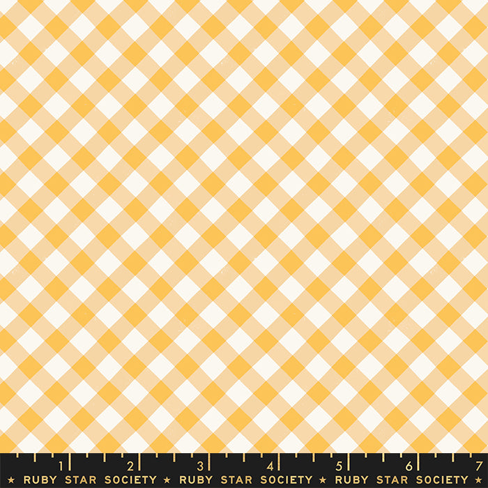 Food Group - Painted Gingham in Butternut