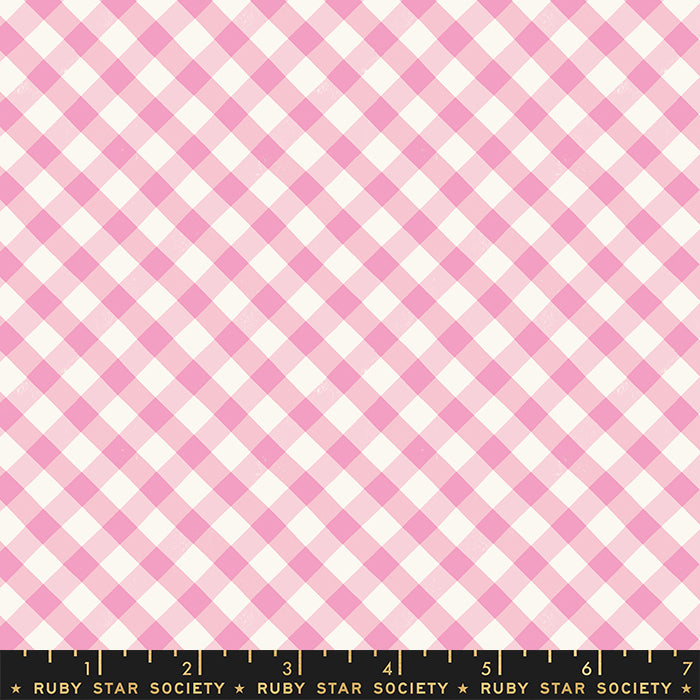Food Group - Painted Gingham in Orchid