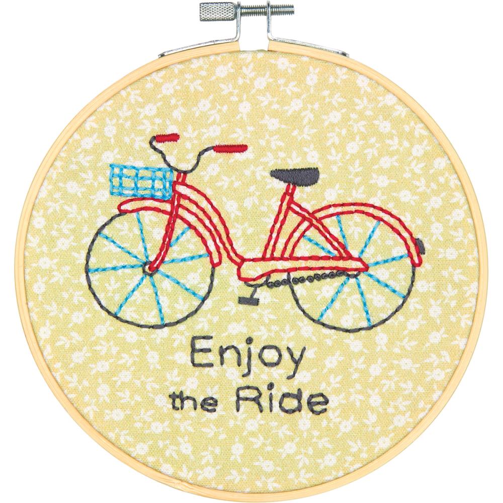 Short N' Sweet Embroidery Kit - Enjoy the Ride