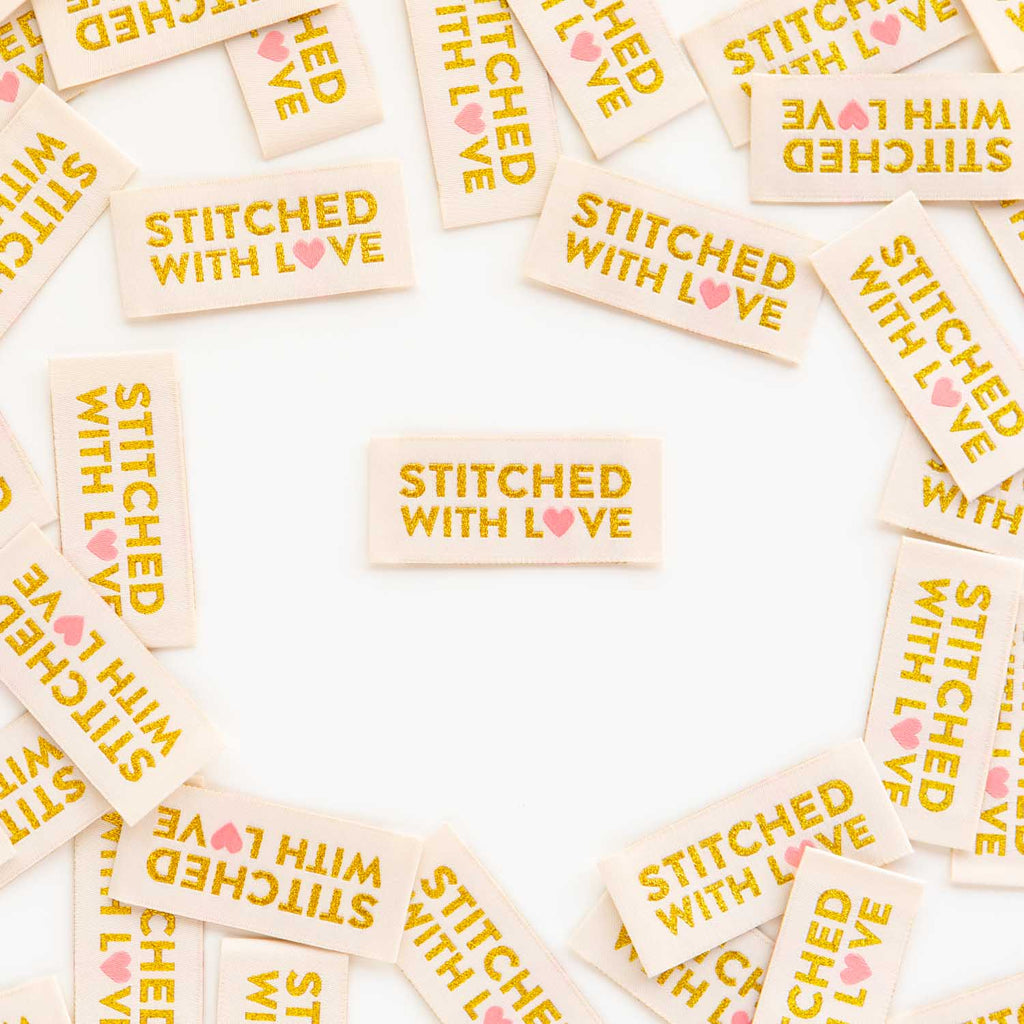 Woven Sew-in Labels - Stitched With Love